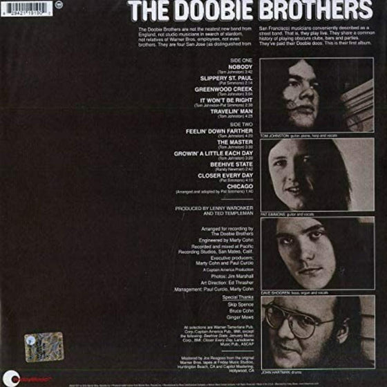 The Doobie Brothers - The Doobie Brothers - AudioSoundMusic