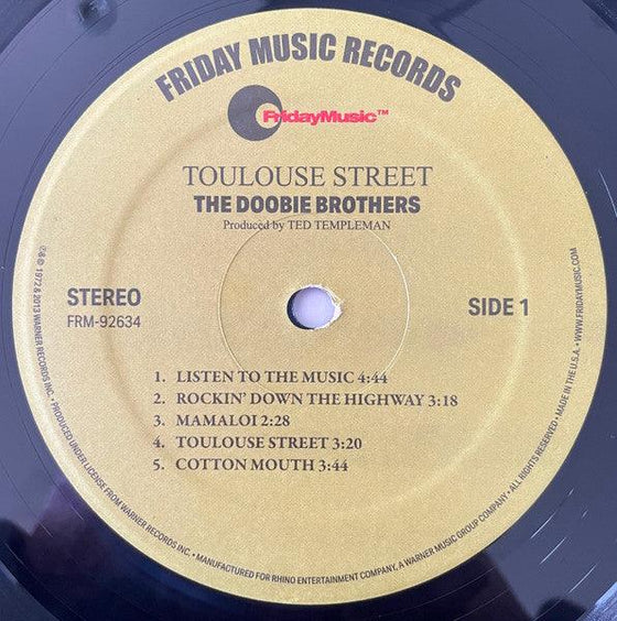 The Doobie Brothers - Toulouse Street - AudioSoundMusic