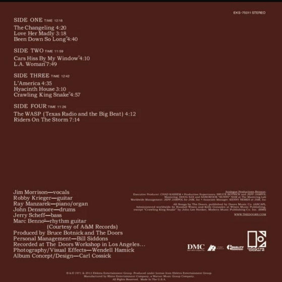 The Doors - L.A. Woman (2LP, 45RPM) - AudioSoundMusic