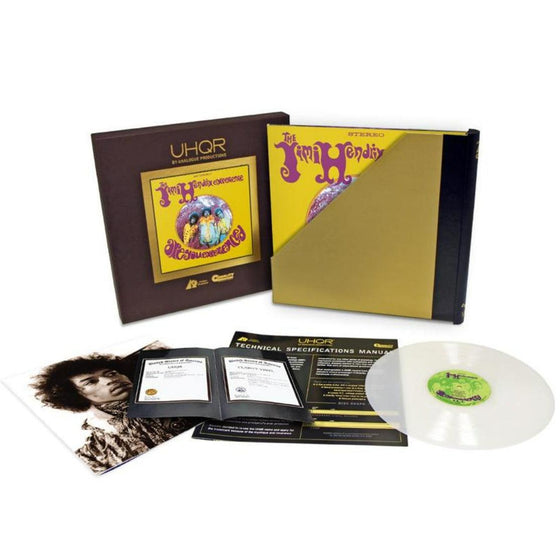 The Jimi Hendrix Experience - Are You Experienced? (1LP, Box set, Stereo, UHQR, 33 RPM, 180g, Clear vinyl) - AudioSoundMusic