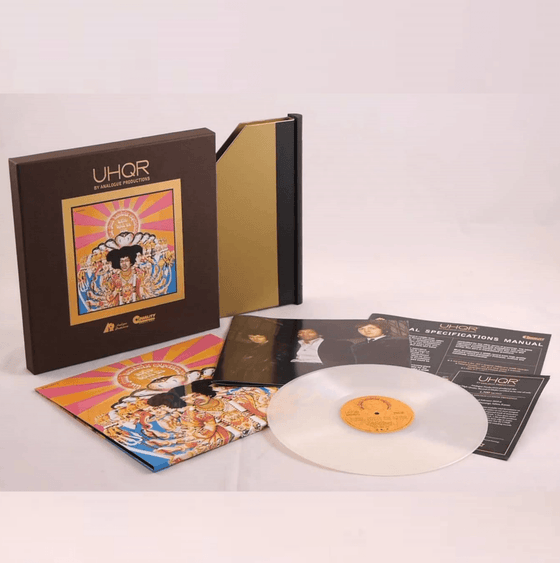 The Jimi Hendrix Experience - Axis: Bold As Love (1LP, Box set, Stereo, UHQR, 33 RPM, 200g, Clear vinyl) - AudioSoundMusic