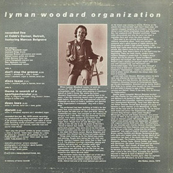 The Lyman Woodard Organization – Don't Stop The Groove - AudioSoundMusic