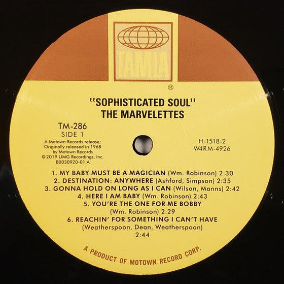 The Marvelettes – Sophisticated Soul (Mono) - AudioSoundMusic