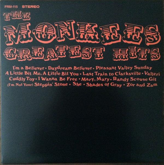 The Monkees - Greatest Hits (Orange vinyl) - AudioSoundMusic