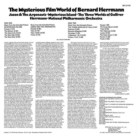 The Mysterious World of Bernard Herrmann (2LP, 45RPM) - AudioSoundMusic