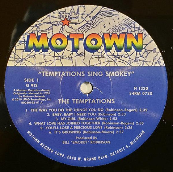 The Temptations - The Temptations Sing Smokey (Mono) - AudioSoundMusic