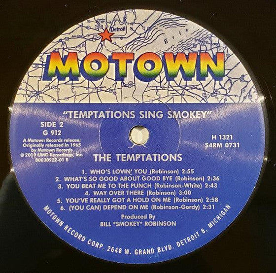 The Temptations - The Temptations Sing Smokey (Mono) - AudioSoundMusic