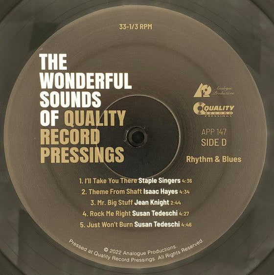 The Wonderful Sounds Of Quality Record Pressings : Chet Baker, Freddie Hubbard, Shelly Manne, ... (3LP) - AudioSoundMusic