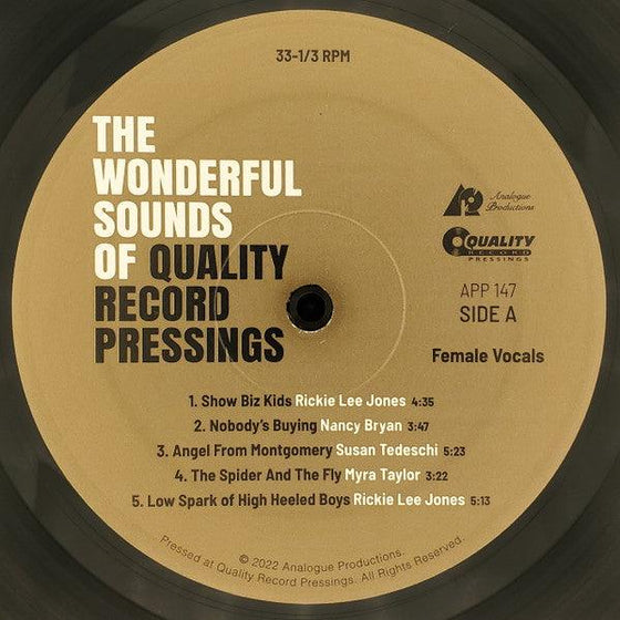 The Wonderful Sounds Of Quality Record Pressings : Chet Baker, Freddie Hubbard, Shelly Manne, ... (3LP) - AudioSoundMusic