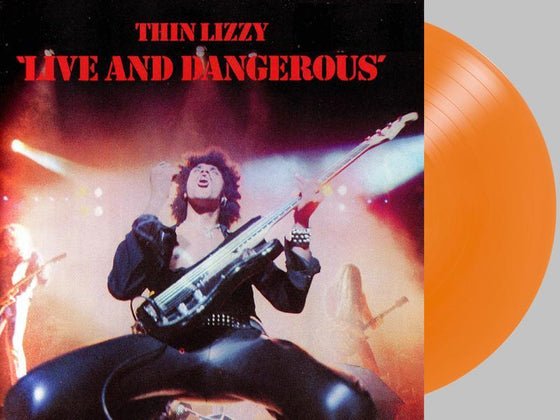 Thin Lizzy - Live And Dangerous (2LP, Translucent Orange vinyl) - AudioSoundMusic