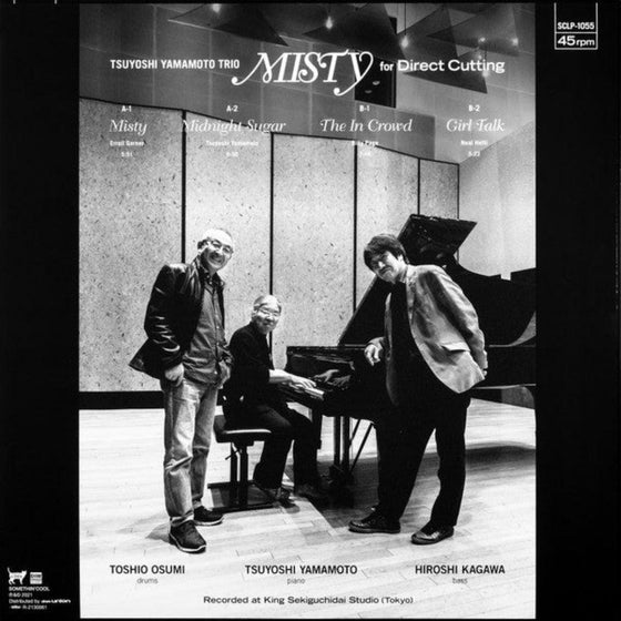 Tsuyoshi Yamamoto Trio – Misty For Direct Cutting (Japanese Edition, Direct to DSD, 45RPM) - AudioSoundMusic