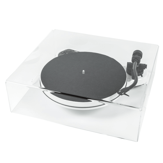 Turntable Dustcover - Pro-ject Cover it RPM 1 & 3 Carbon - AudioSoundMusic