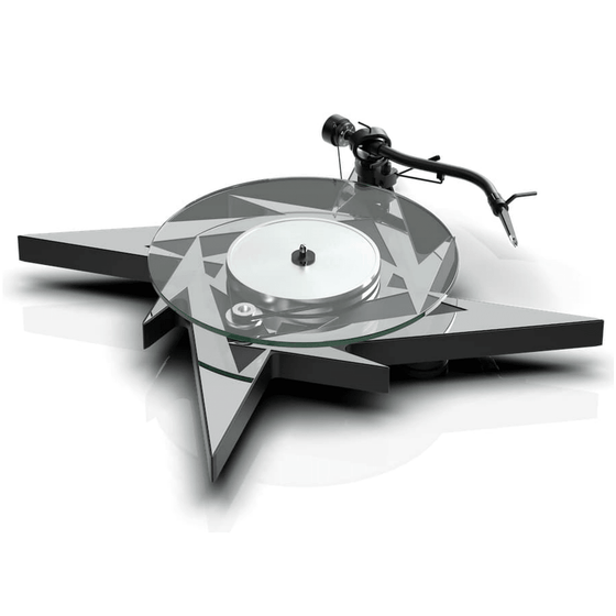 Turntable Pro-ject Metallica Limited Edition (Clamp and dustcover not included) - AudioSoundMusic