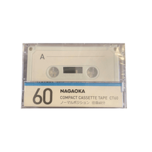  Unrecorded Cassette tape NAGAOKA CT60 - AudioSoundMusic