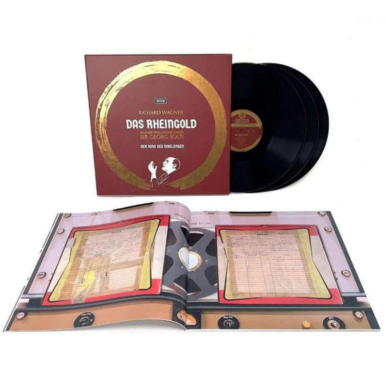 Wagner - Das Rheingold - Sir Georg Solti (3LP, Box set, Half-speed Mastering) - AudioSoundMusic