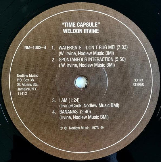 Weldon Irvine – Time Capsule - AudioSoundMusic