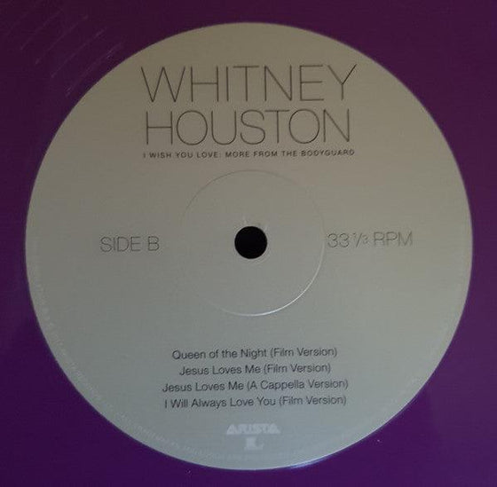 Whitney Houston - I Wish You Love: More From the Bodyguard (2LP, Purple Vinyl) - AudioSoundMusic