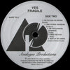 Yes - Fragile (200g) - AudioSoundMusic